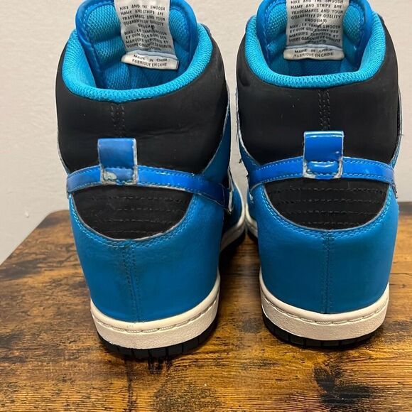 Nike Dunk ski high essential Black blue with hidden wedge size. Womens… - Picture 3 of 12